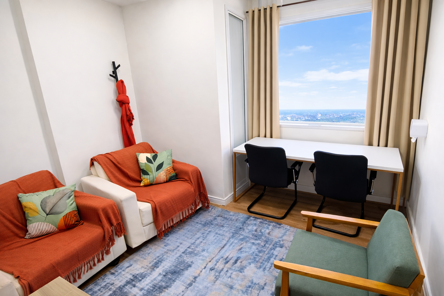 Sala Esmeralda - Sublocação de salas para psicólogos em São Bernardo