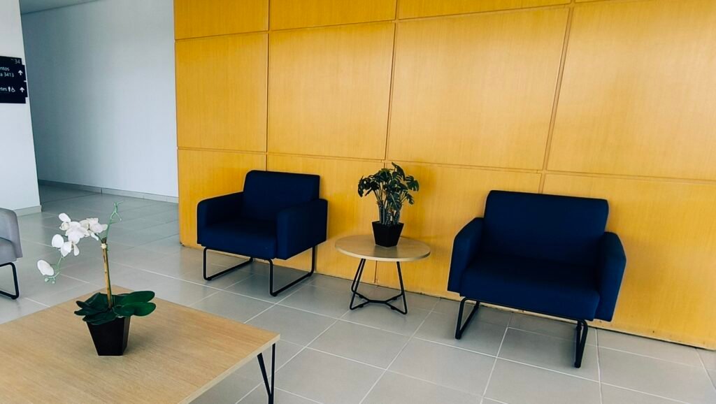Recepção pacientes, Damaru Espaço de locação de salas para psicólogos